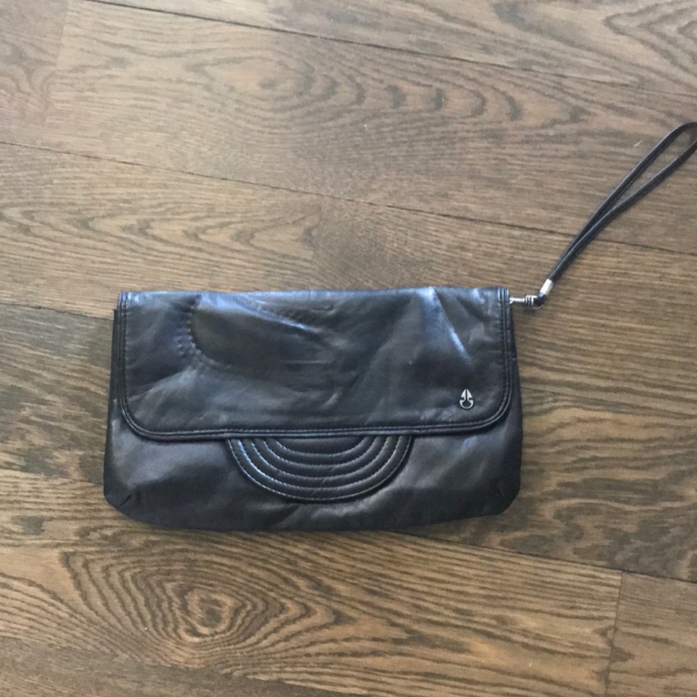 Black Nixon wristlet clutch purse